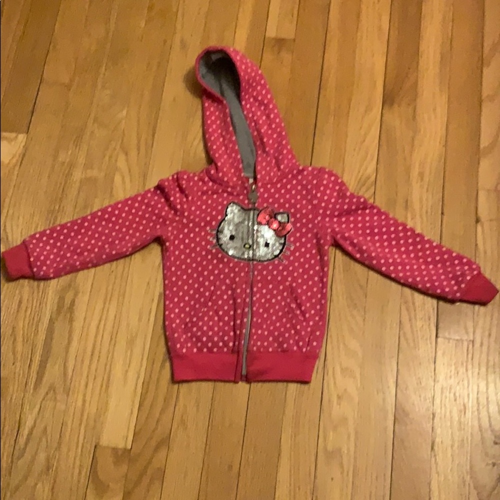 Girls Hello Kitty Zip Up
